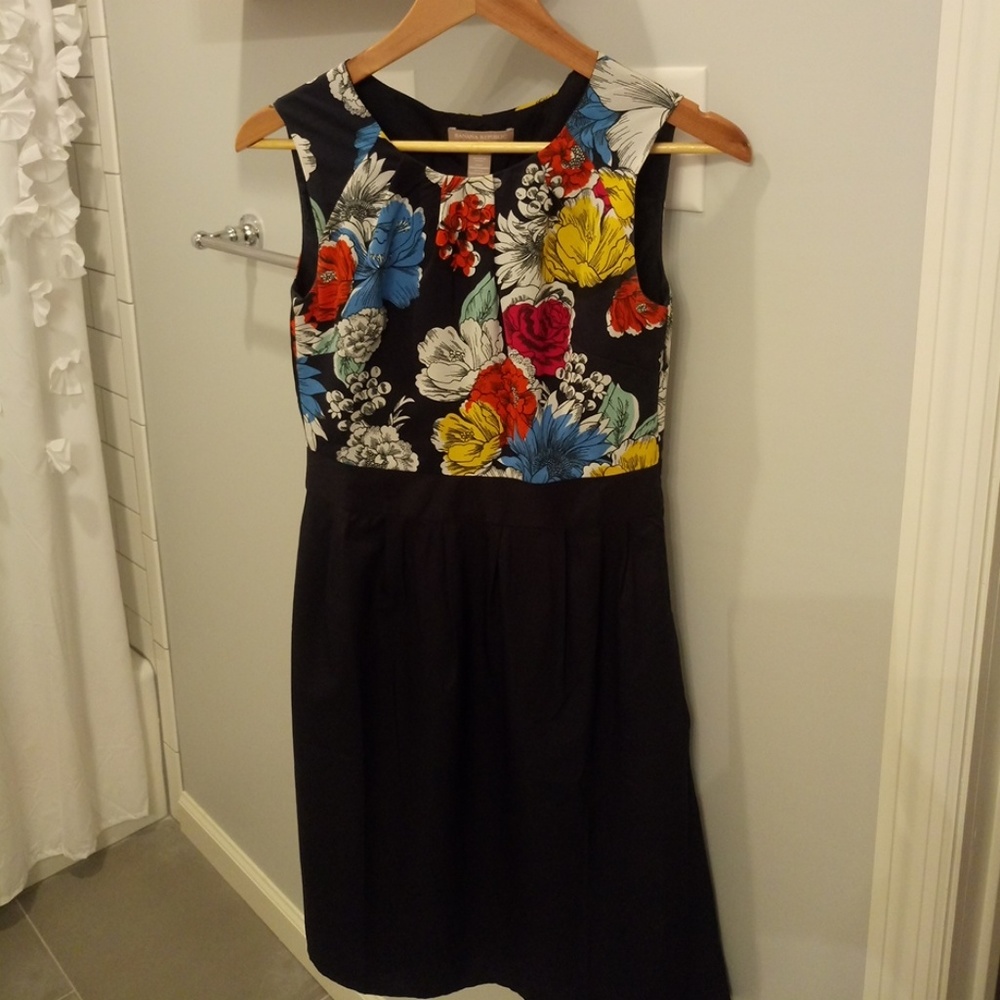 Floral dress from Banana Republic